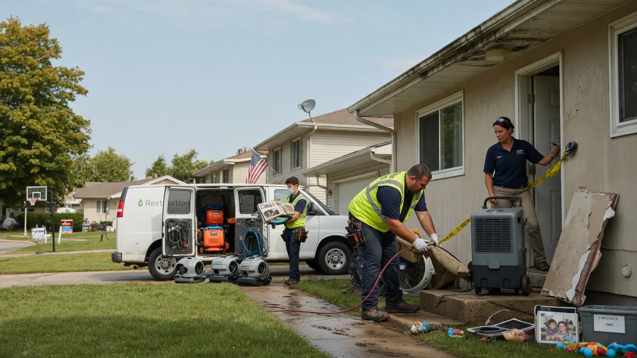 Water Damage Restoration in Mundelein, IL near me